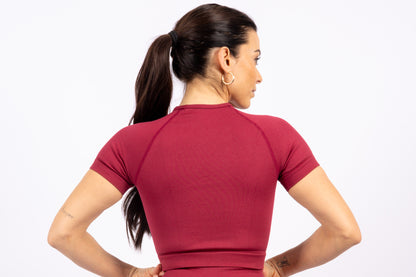 Flex Shortsleeve - Cherry Red