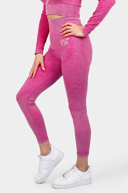 Zipp Legging - Pink