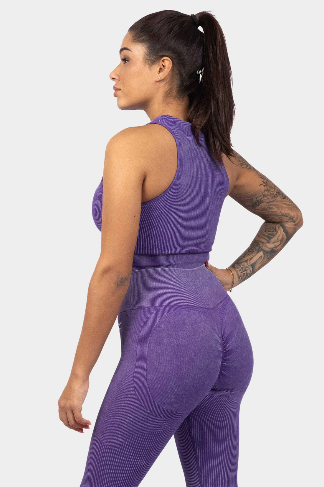 Zipper Top - Purple